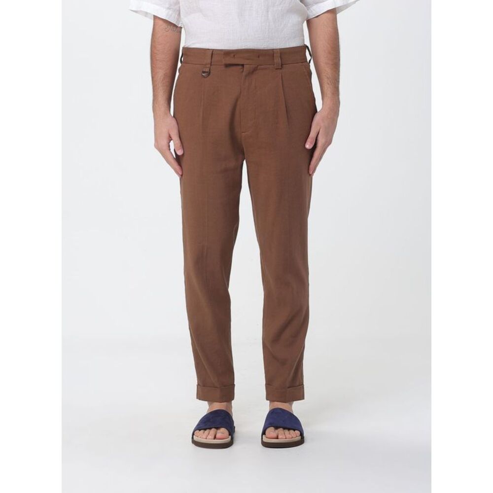 Paolo Pecora Men Paolo Pecora Virgin Wool Tailored Trousers